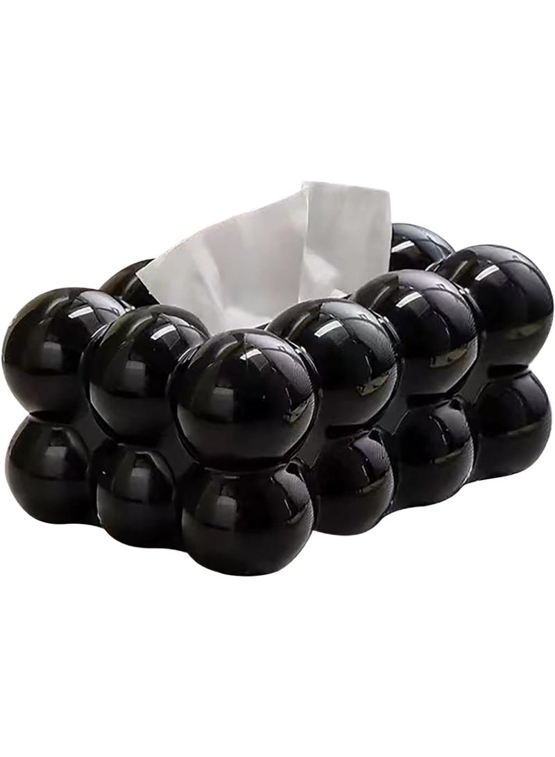 كيتشينو حامل علبة مناديل فقاعية، علبة مناديل للطاولة، علبة مناديل فقاعية، علبة مناديل مبتكرة، غطاء علبة مناديل، حامل علبة مناديل من البولي بروبيلين، موزع منظم لورق الوجه، علبة مناديل لتزيين المنزل - Image 1